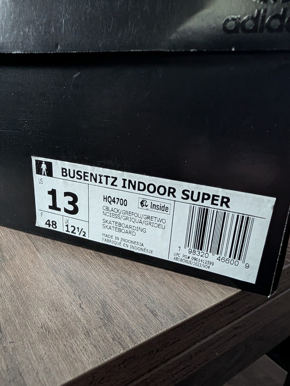Adidas Mens 13 Busenitz Indoor Super Shoe - Picture 3 of 10